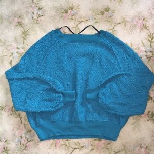 NWOT Popcorn Knit / Balloon Sleeve Sweater